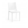 chaise de terrasse restaurant polypropylène blanc pas chère
