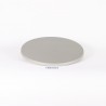 plateau de table stratifié moulé rond werzalit motif alu