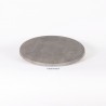 plateau de table stratifié moulé rond werzalit motif city