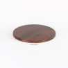 plateau de table stratifié moulé rond werzalit motif antique