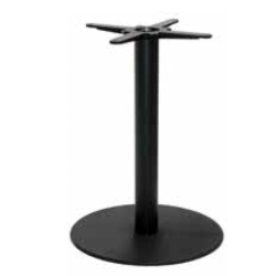 pied de table central restaurant base ronde pour grand plateau rond