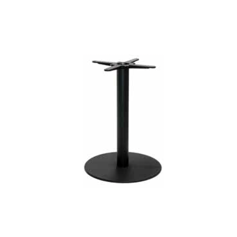 pied de table central restaurant base ronde pour grand plateau rond