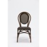 Chaise de terrasse restaurant pas chère empilable style bistrot