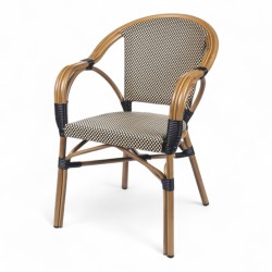 fauteuil d'extérieur CHR pour terrasse de restaurant