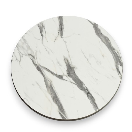 plateau de table compact hpl rond matériel pro chr