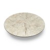 plateau de table compact HPL 12 mm rond imitation pierre, plateau de table terrasse professionnel chr