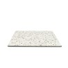 plateau de table compact HPL 12mm motif terrazzo malaga pour restaurant chr