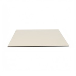 plateau de table compact hum 12mm beige marbre pour restaurant chr