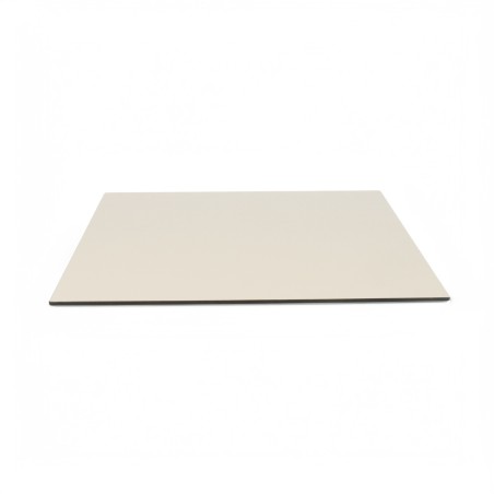 plateau de table compact hum 12mm beige marbre pour restaurant chr