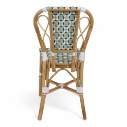 chaise de terrasse parisienne rotin gatti drucker