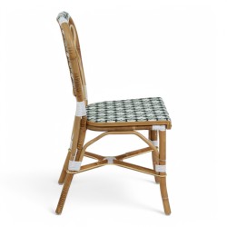 chaise de terrasse parisienne rotin gatti drucker