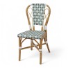 chaise de terrasse parisienne rotin gatti drucker