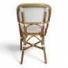 chaise de terrasse Wagram parisienne rotin tressage blanc design paris