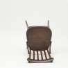 chaise de bistrot parisien en bois foncé esprit thonet chaise chr