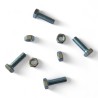 Lot de 4 Boulons et Insertions pour tables avec plateaux compact