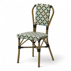 chaise de terrasse parisienne rotin gatti drucker