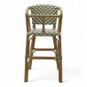 chaise pour bébé de terrasse restaurant Bistromania tressage vert blanc extérieur TROCA