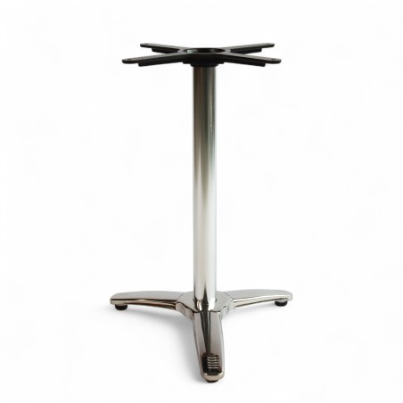 pied de table bistrot NANCY en Aluminium argenté 3 branches pattes de lion. Pied de table central bistrot café parisien pied de table bistrot NANCY en Aluminium argenté 3 branches pattes de lion. Pied de table central bistrot café parisien