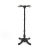 pied de table haut BISTROT en fonte noir 4 branches