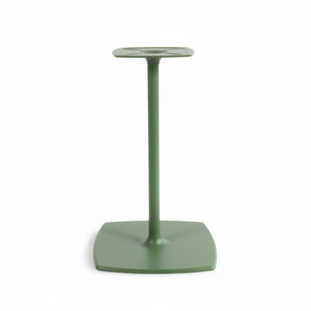 Pied de table FLORA Vert Base carrée - Côtés arrondis Pied de table FLORA Vert Base carrée - Côtés arrondis