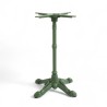 Pied de table BISTROT - Vert - 4 Branches Bistromania pied en fonte