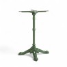 Pied de table BISTROT - Vert - 4 Branches Bistromania pied en fonte