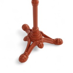 Pied de table en fonte BISTROT, couleur Terracotta - 3 Branches