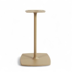 Pied de table couleur beige modèle FLORA, pied de table en fonte Bistromania