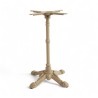 Pied de table couleur beige modèle BISTROT, pied de table 4 branches en fonte Bistromania