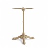 Pied de table couleur taupe modèle BISTROT, pied de table 4 branches en fonte Bistromania