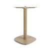 Pied de table couleur beige modèle BISTROT, pied de table coins arrondis en fonte Bistromania