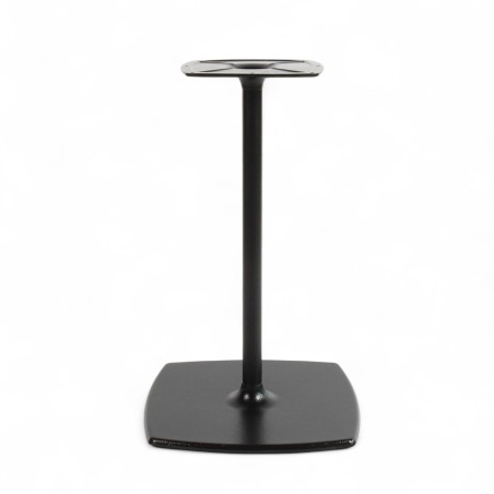 Pied de table FLORA - Noir - Base carrée