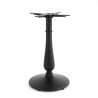 pied de table Venise noir base en fonte ronde.