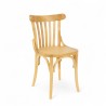 chaise de bistrot parisien CHATELET en bois clair. Chaise café parisien pas chère