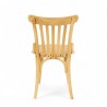 chaise de brasserie parisienne CHATELET en bois clair. Chaise café parisien pas chère