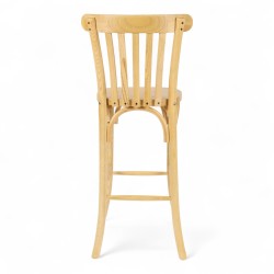 chaise de bar bistrot châtelet bois clair. Chaise haute en bois bistrot paris