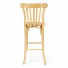 chaise de bar bistrot châtelet bois clair. Chaise haute en bois bistrot paris