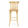 chaise de bar bistrot châtelet bois clair. Chaise haute en bois bistrot paris
