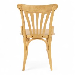 chaise de salle à manger bistrot châtelet bois clair. Chaise haute en bois bistrot paris