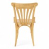 chaise de salle à manger bistrot châtelet bois clair. Chaise haute en bois bistrot paris