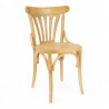 chaise d'intérieur bistrot châtelet bois clair. Chaise haute en bois bistrot paris