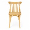 chaise de bistrot parisien CHATELET en bois clair. Chaise café parisien pas chère