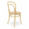 chaise salle à manger thonon en bois clair. Chaise café parisien style thonet pas chère