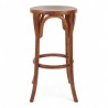 tabouret de bar en bois d'orme design pour intérieur de restaurant