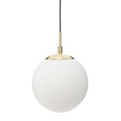 Suspension SDIR - Globe en Verre Blanc