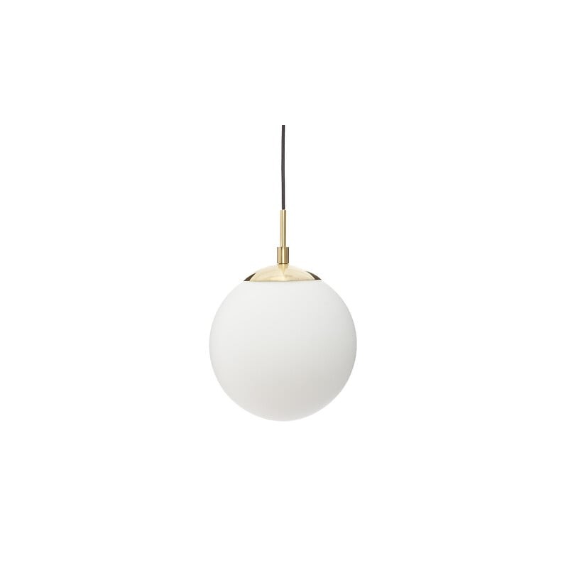 Suspension SDIR - Globe en Verre Blanc