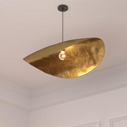 Suspension design LOAR - Métal Doré