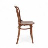 Chaise de bistrot Parisien THONON en bois d'orme foncé. Matériel professionnel CHR