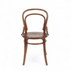 Chaise de bistrot THONON - Bois foncé