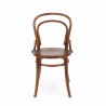 Chaise de bistrot THONON - Bois foncé